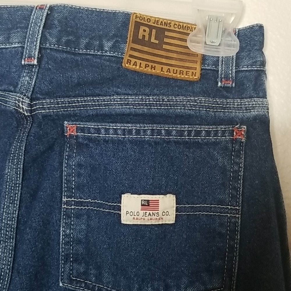 Vintage 90s Ralph Lauren Polo‎ High Rise Mom Jeans
